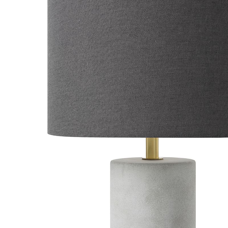 Band Table Lamp Brass & Concrete