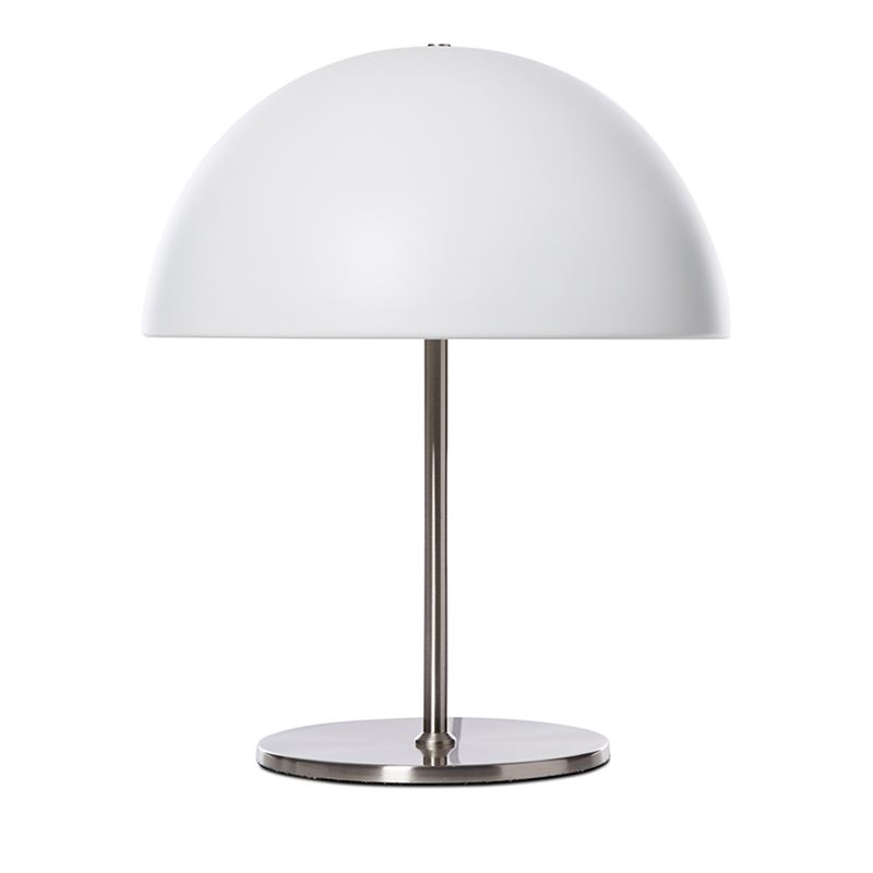 Dome Table Lamp White
