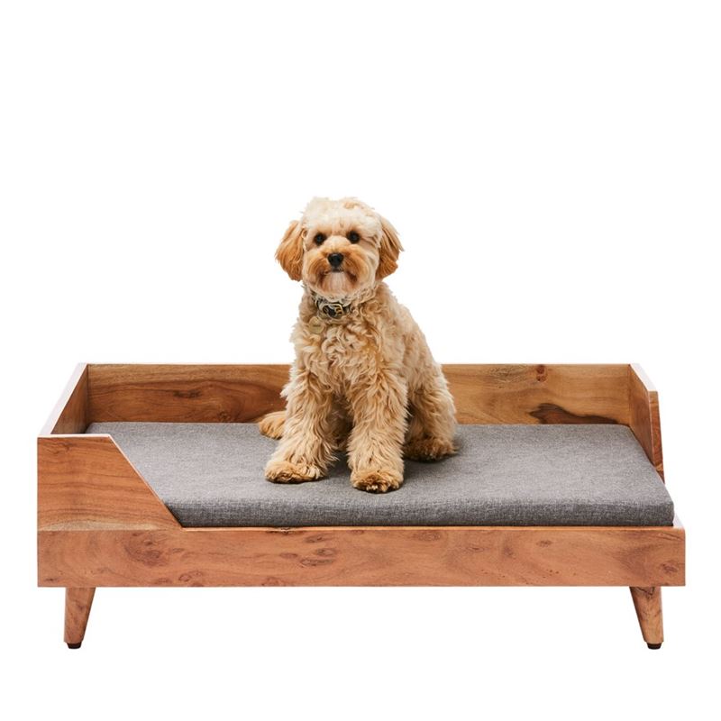 Scout Acacia & Grey Timber Pet Bed