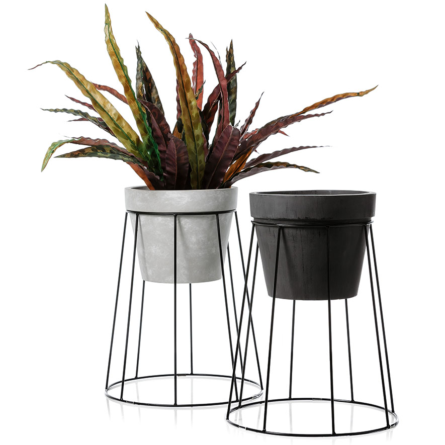 Home Republic Norsk Plant Stand Black Adairs