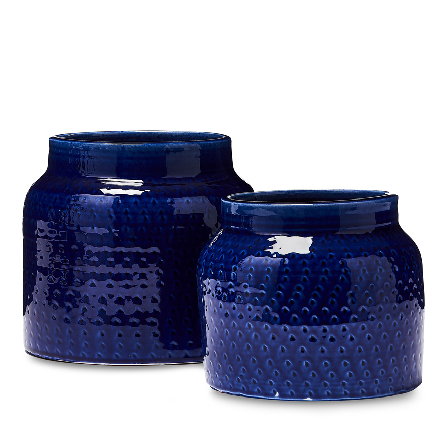 Gerry Ginger Dark Blue Jar Adairs