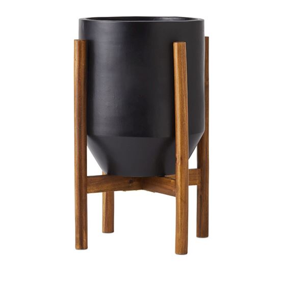 Wagner Black Plant Stand 