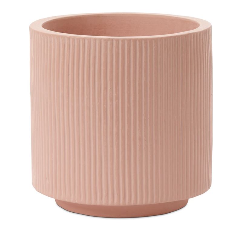 Pleat Light Pink Pot 