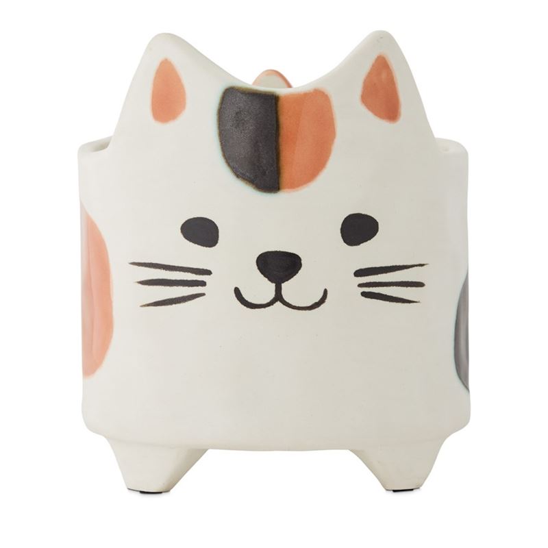 Home Republic - Woodland Cat Pot | Homewares | Adairs
