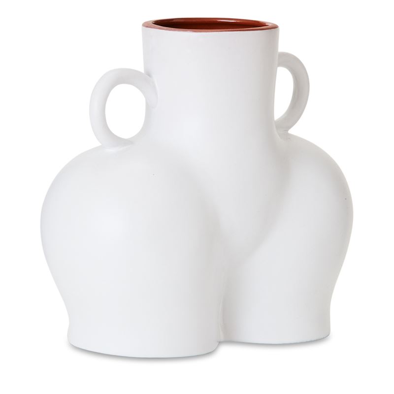 Kimmy White Vase