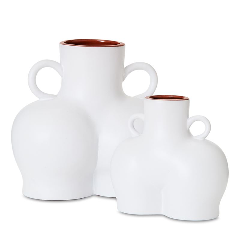 Kimmy White Vase