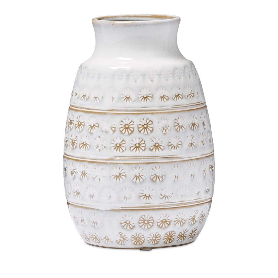 Daisy White Vase Adairs