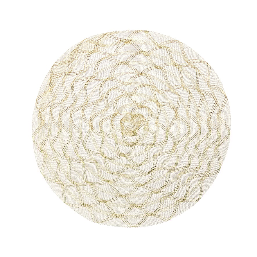 Festive Gold Placemats Pack of 2 Adairs