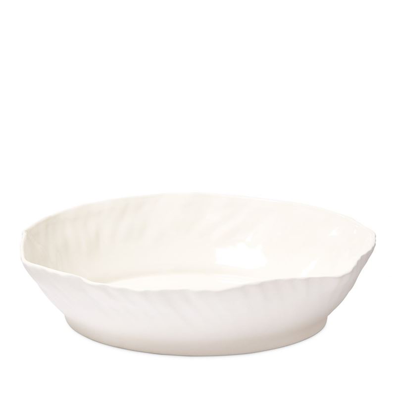 Fluted White Servingware Platter | Homewares | Adairs