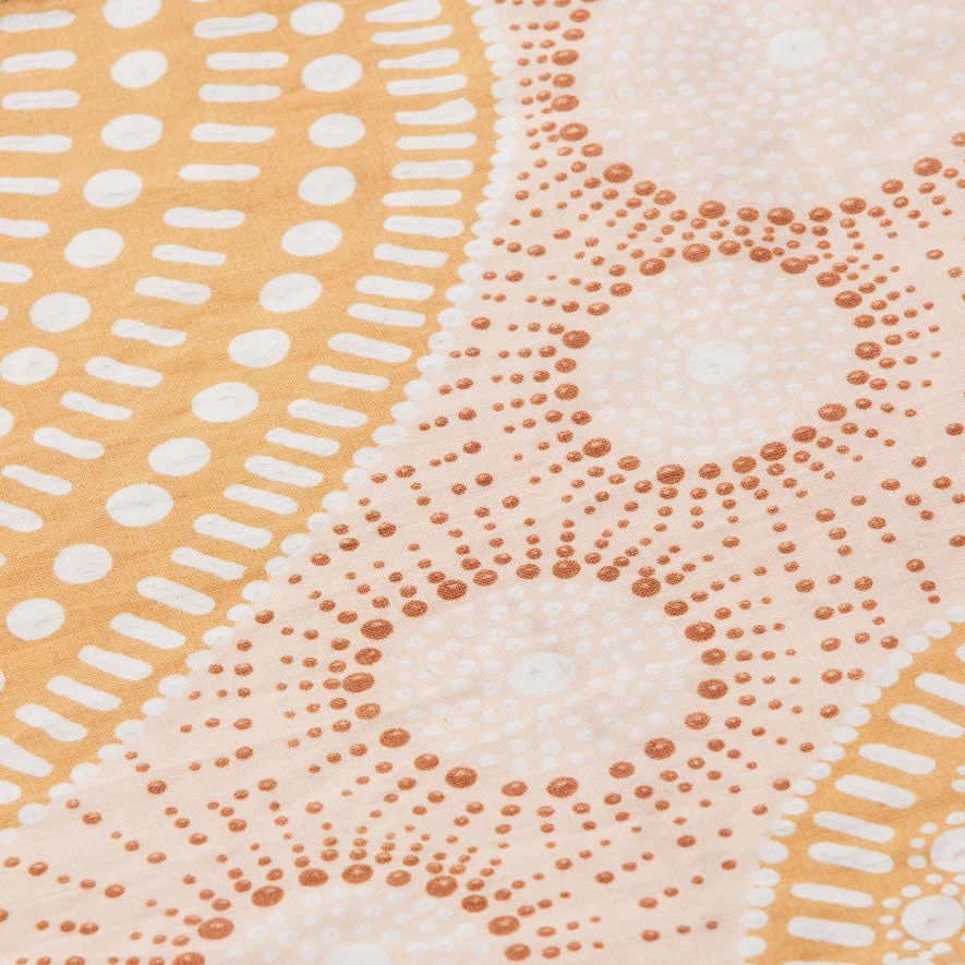 Brad Turner Jalngay Ngahriyan Linen Table Runner Adairs