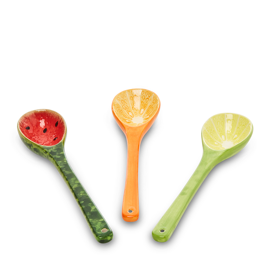 Home Republic Fruity Fun Spoons Set of 3 Adairs