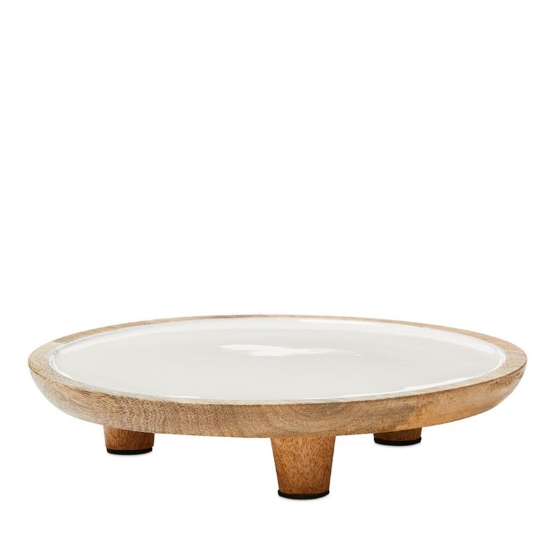 Blanco Timber Natural & White Platter