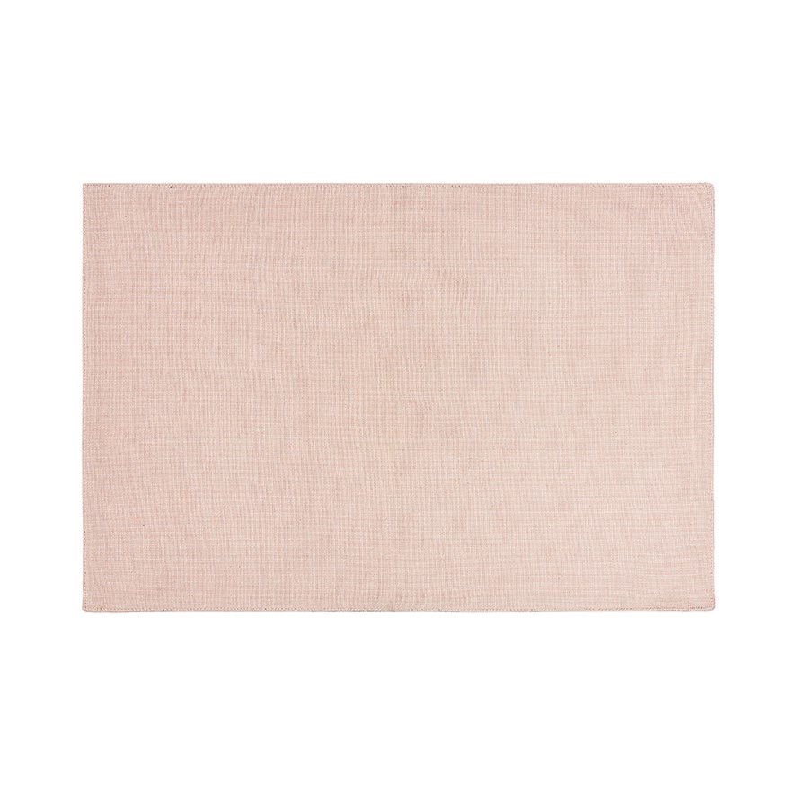 Luxe Lurex Napery Pink 2 Pack Placemats Adairs