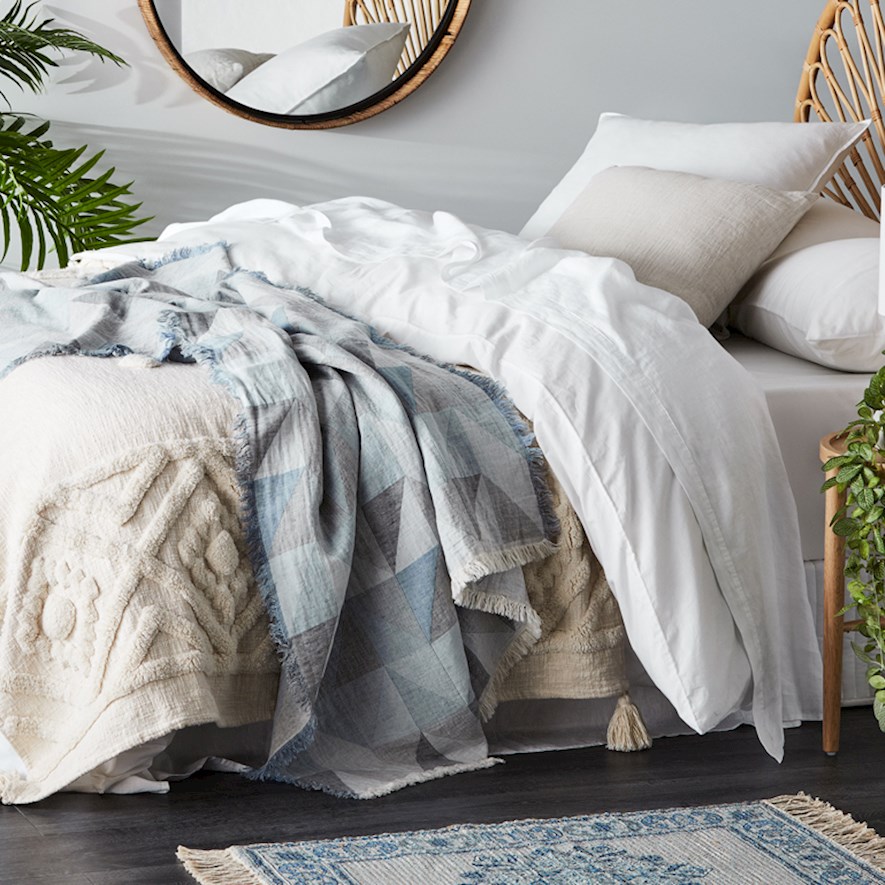 Adairs navy throw clearance