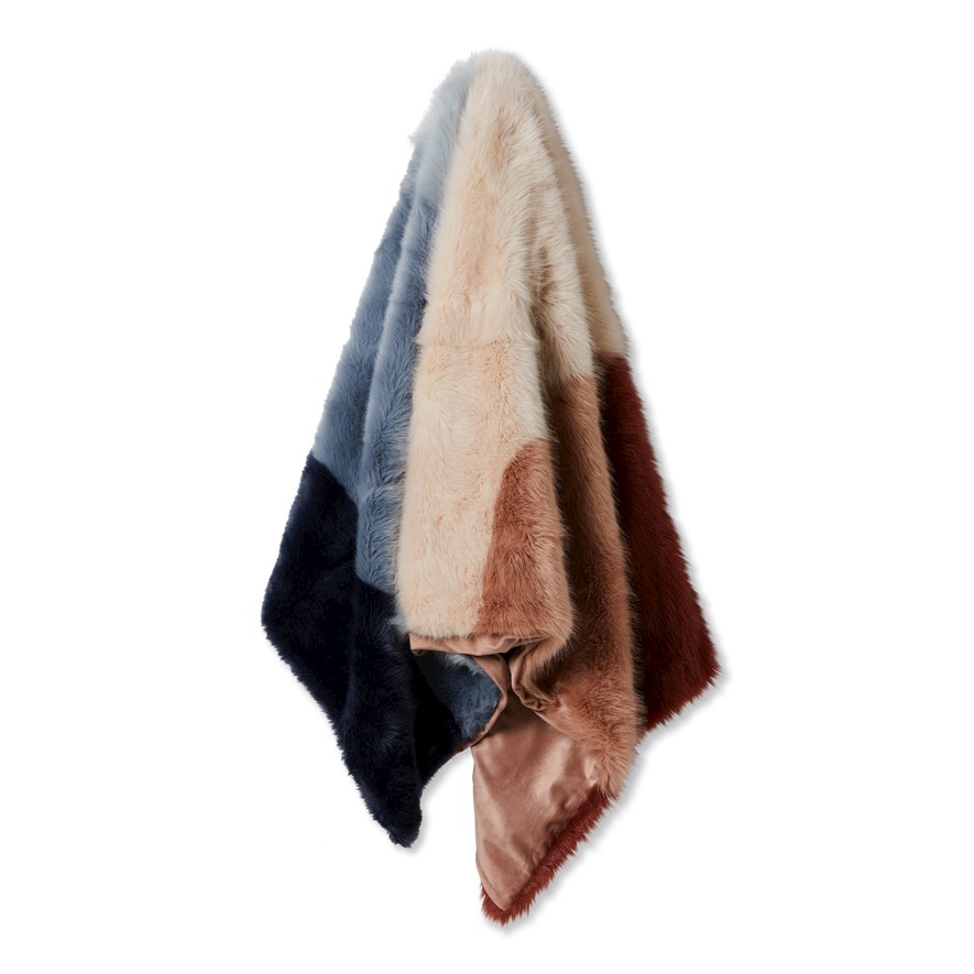 Adairs faux online fur throw