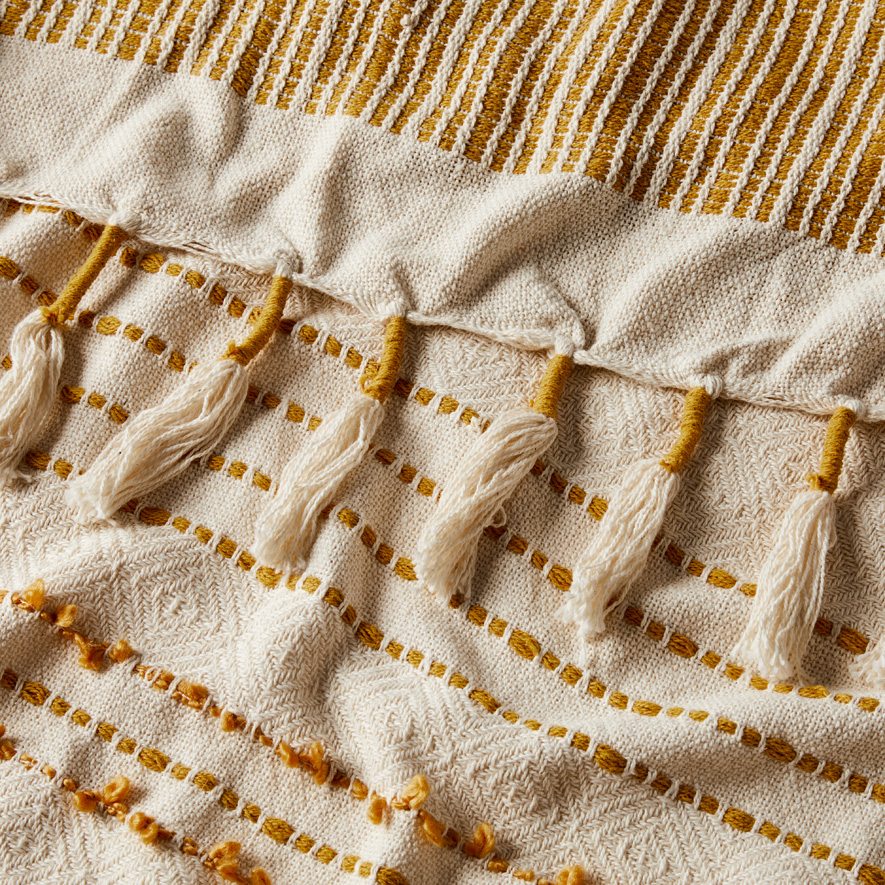 Muscat Mustard Throw Adairs