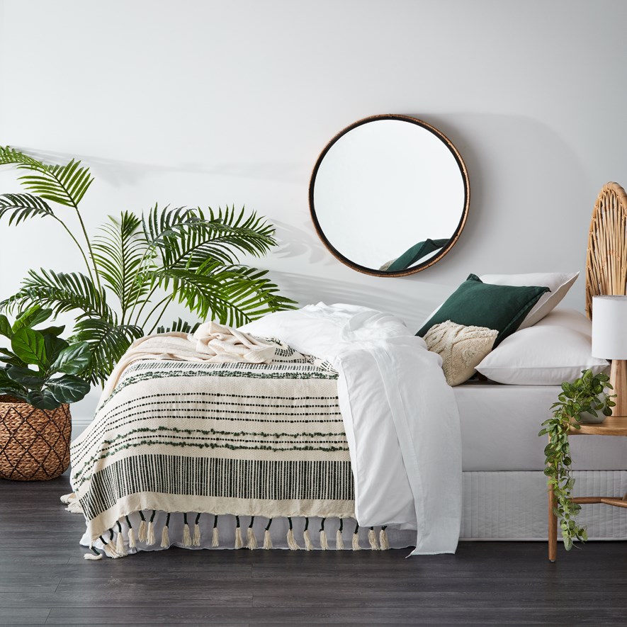 Muscat Green Throw Adairs