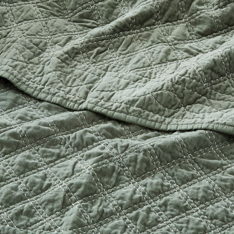 Bristol Sage Velvet Blanket  