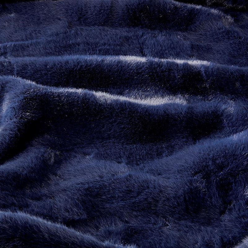 Astoria Midnight Fur Blanket 
