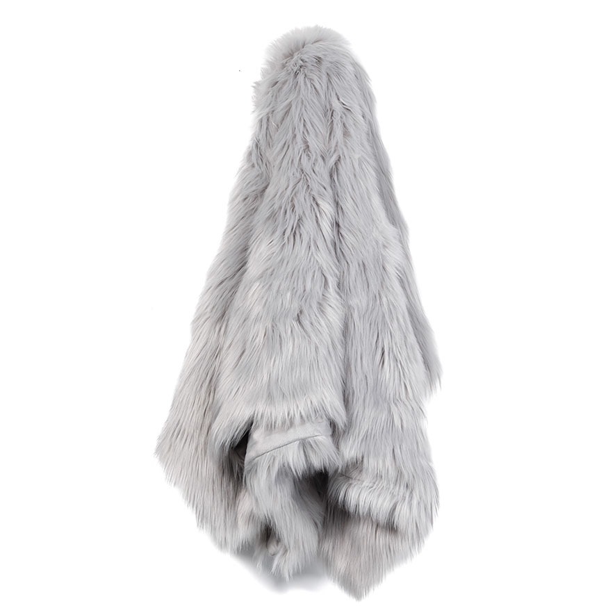 Home Republic - Alpine Fur Throw Moonrock - Homewares Throws & Bed ...