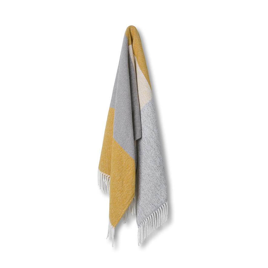 European Toledo Mustard Throw Adairs