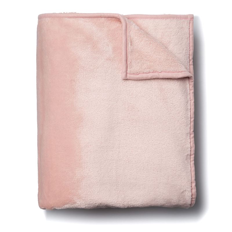 Ultra Soft Dusty Pink Throw