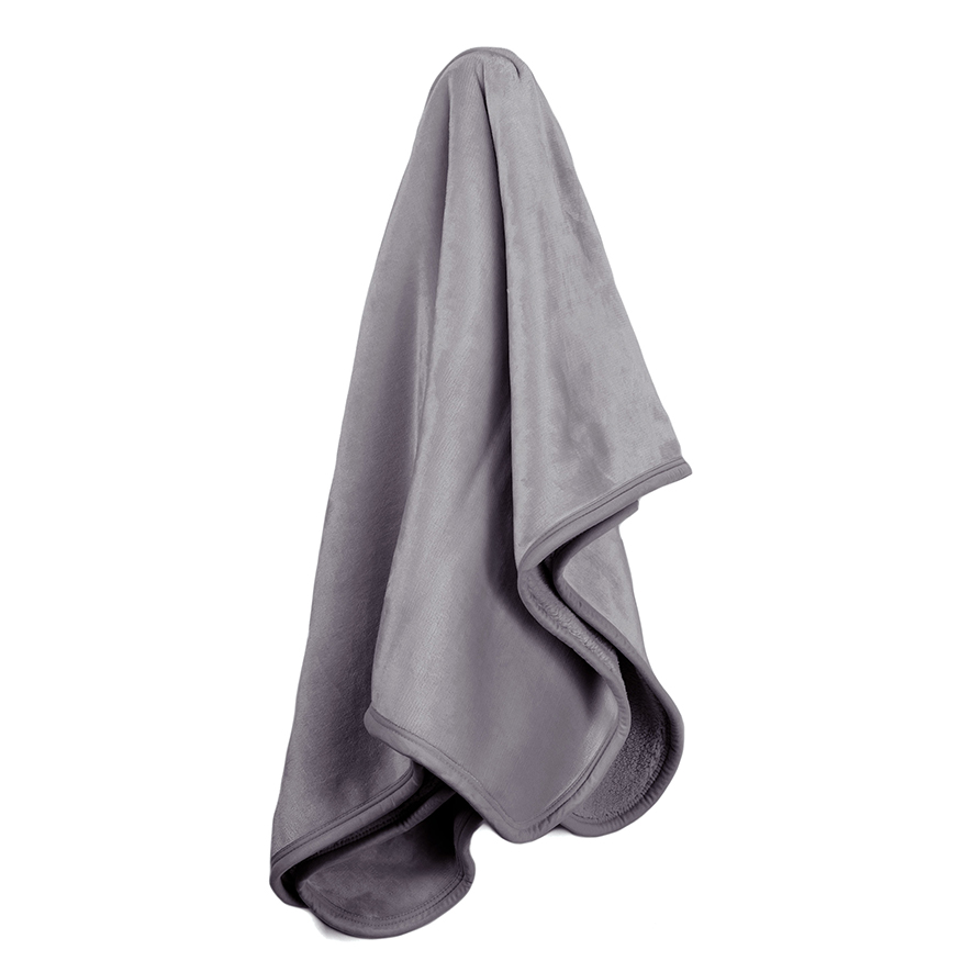 Sherpa Storm Grey Throw Adairs