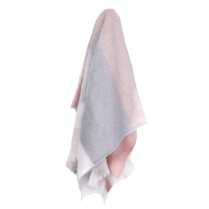 St Albans Mohair Champagne Throw Adairs