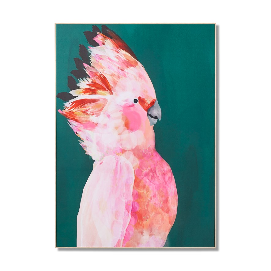 Wild Bird Pink Cockatoo Wall Art Adairs