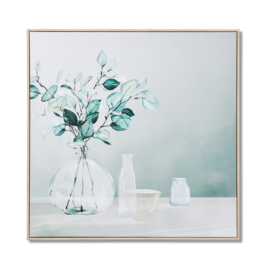 Still Life Sage Gum Leaf Wall Art Adairs