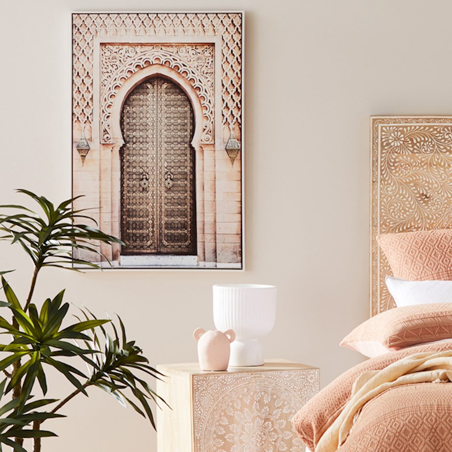 Moroccan Terracotta Moorish Arch Photography Wall Art Adairs