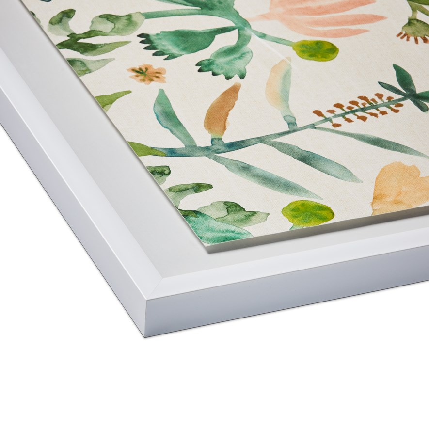 Wild Floral Linen Habitation Artwork Adairs