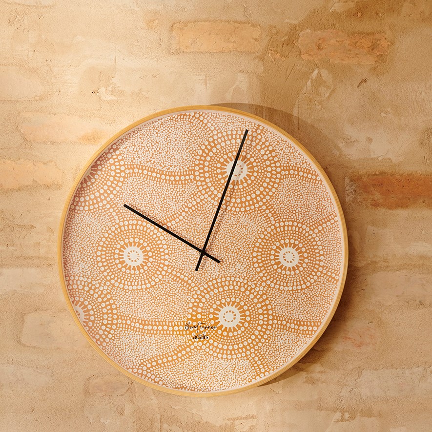 Brad Turner Bindim Round Wall Clock Adairs
