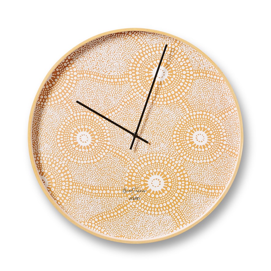 Brad Turner Bindim Round Wall Clock Adairs