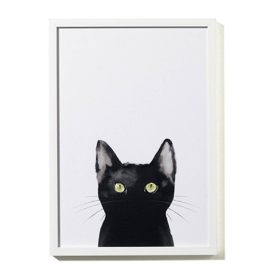 gaffel studieafgift Besættelse Cats Print Black & White Boo | Adairs