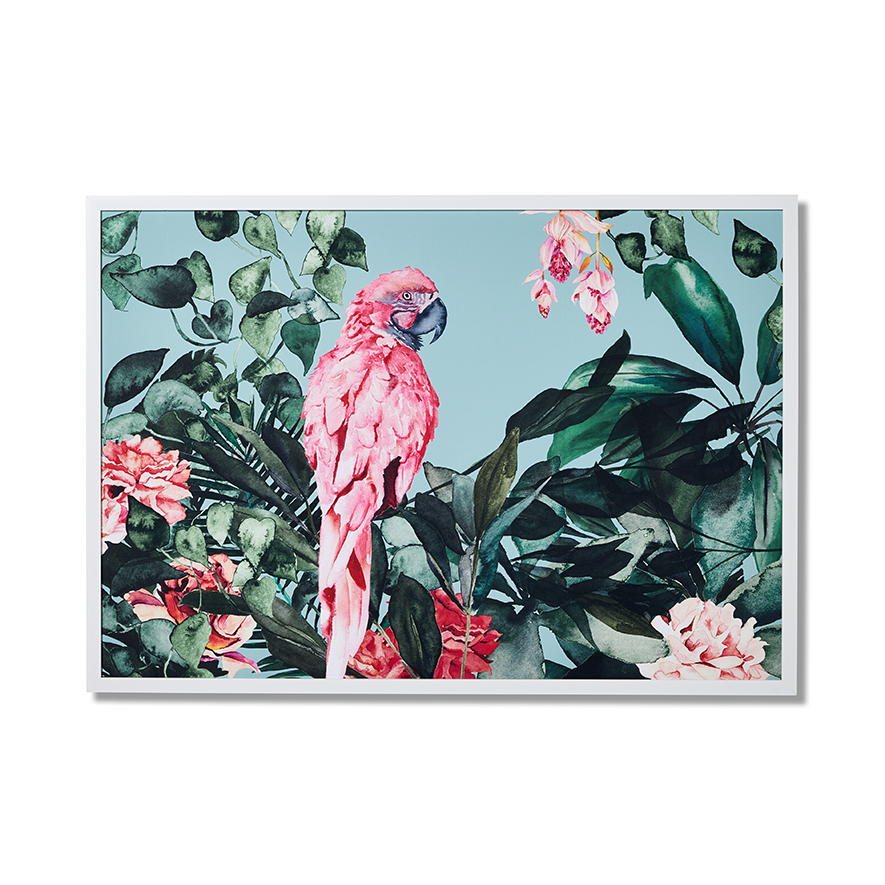 Home Republic Exotica Sky Parrot Wall Art Adairs