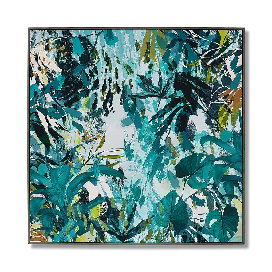 Abstract Nature Emerald Gumtree Adairs