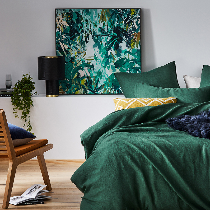 Abstract Nature Emerald Gumtree Adairs