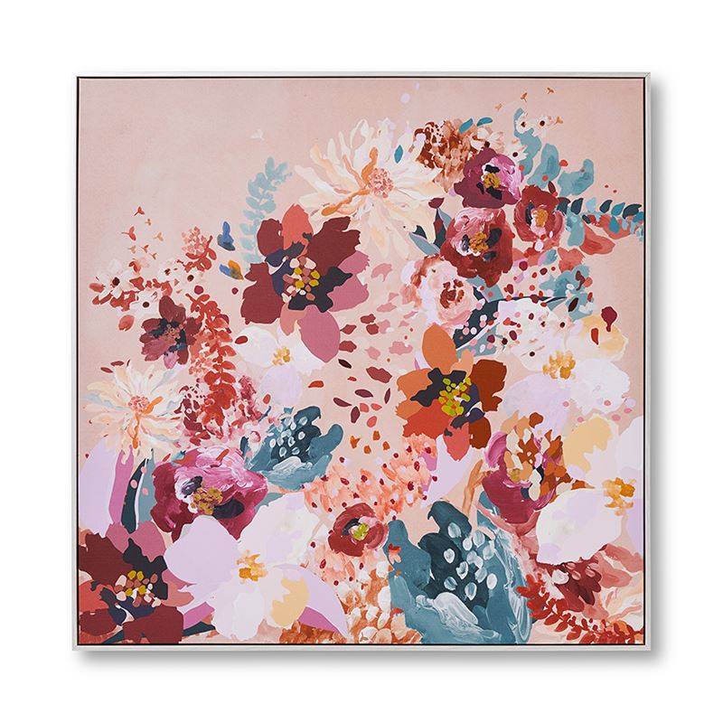 Abstract Arrangement Blush Bloom Wall Art 