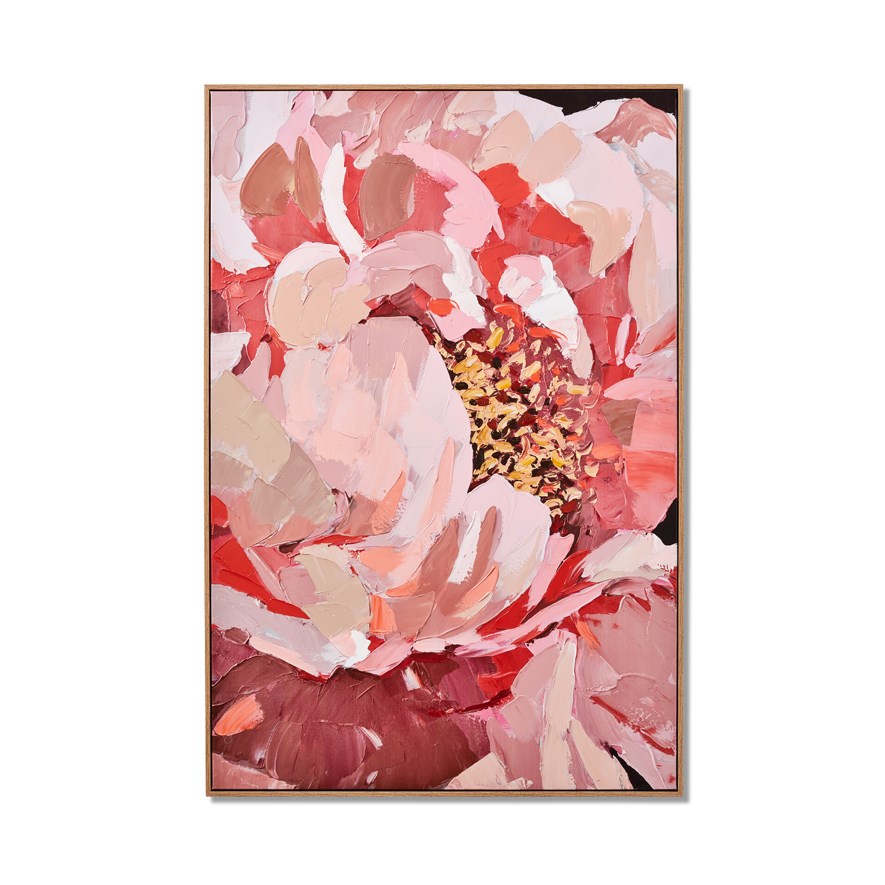 Kakadu Blush Bloom Wall Art Adairs