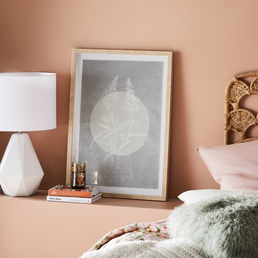 Sun Sage Bloom Floral Wall Art Adairs