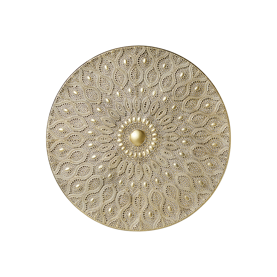 Mercer + Reid Kerala Wall Hangings Gold Adairs