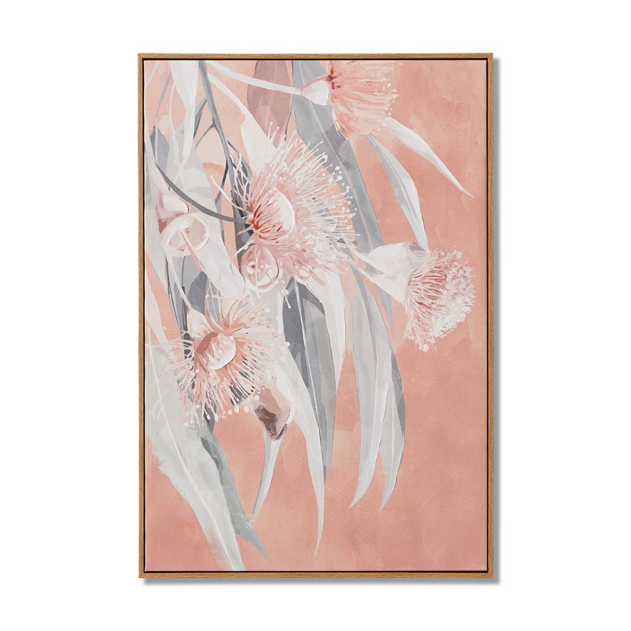 Kakadu Terracotta Flowering Gum Wall Art Adairs