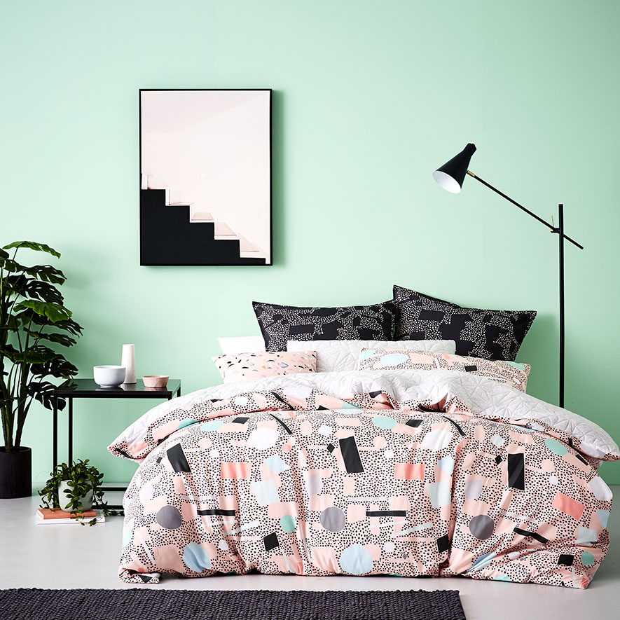 Rebecca Judd Loves Home Republic Rio Quilted Jersey Quilt Cover