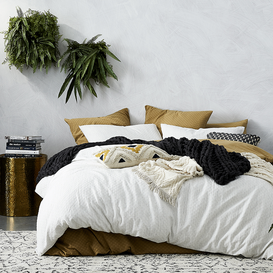 Karma Vapour Quilted Quilt Cover Separates Adairs