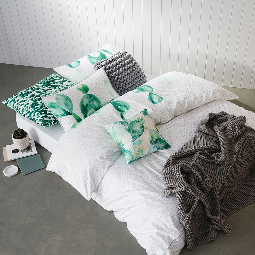 Adairs cactus quilt cover sales