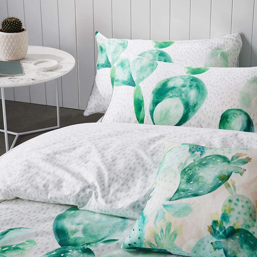 Home Republic Cacti Quilt Cover Set Adairs