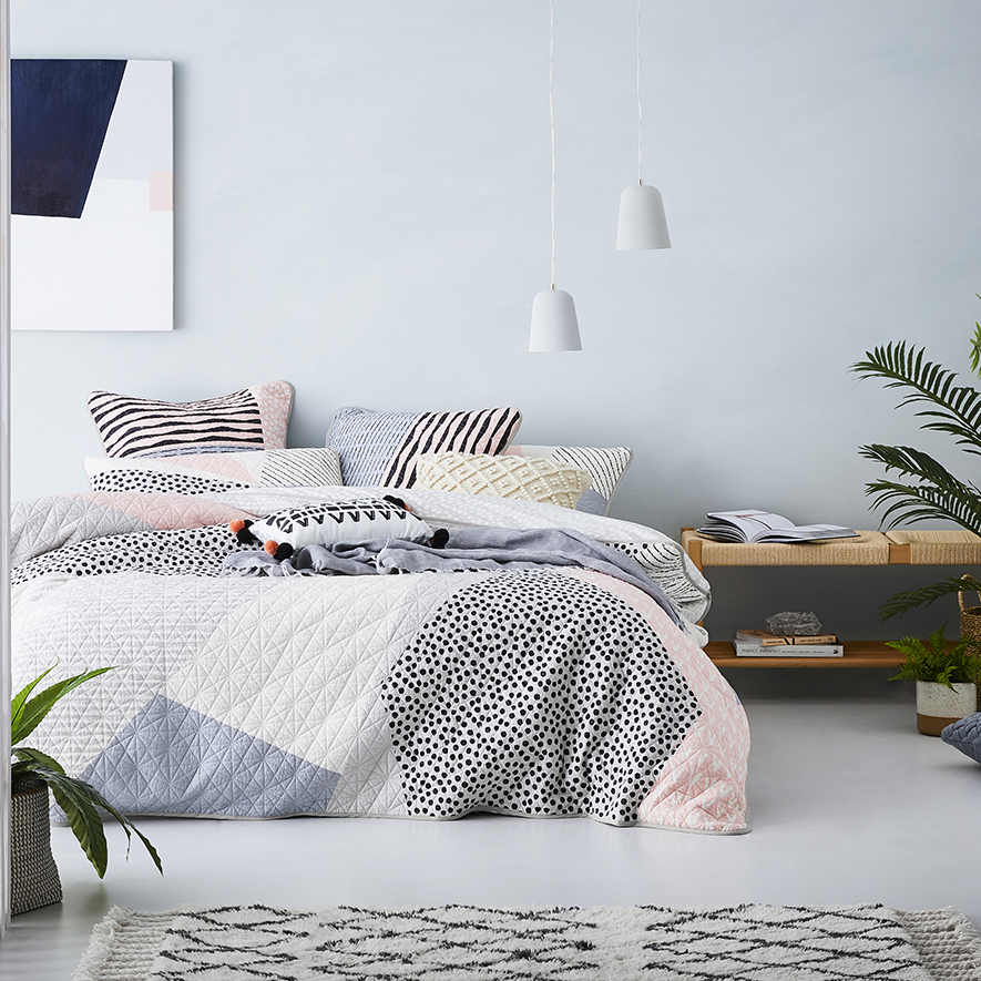 Home Republic Solstice Quilted Quilt Cover Adairs