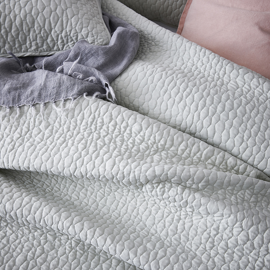 Jerome Quilted Quilt Cover Leaf Adairs