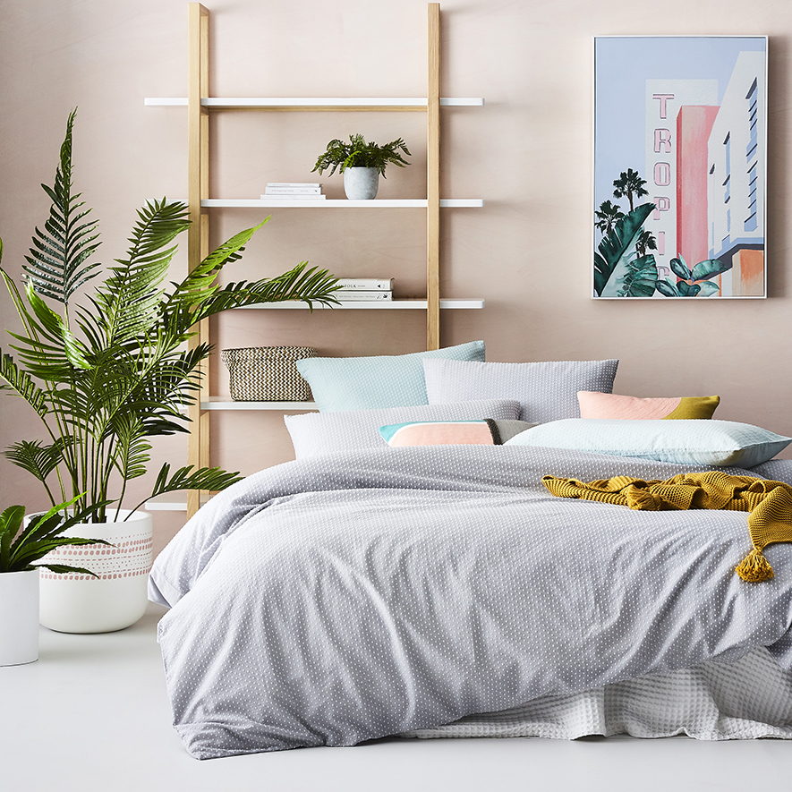 Home Republic Harley Silver Storm Quilt Cover Set Adairs